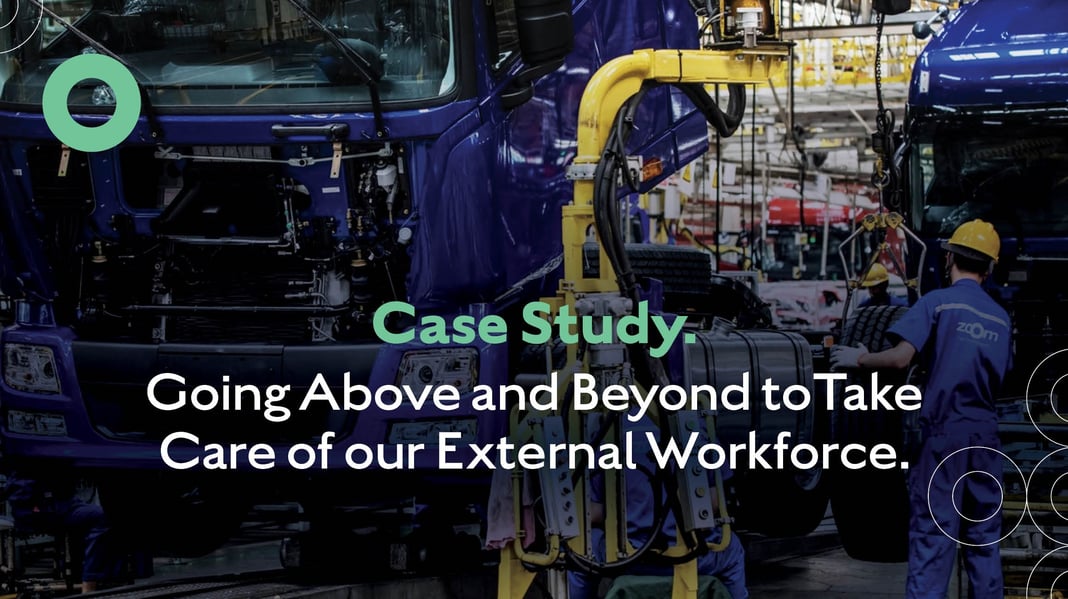 Going Above and Beyond to Take Care of our External Workforce